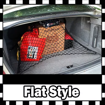 Flat Floor Style Cargo Net Universal Nylon Elastic Mesh Hatchback Trunk SUV Rear • $11