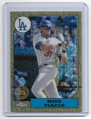 2022 Topps Update Silver Pack Mike Piazza (#T87C-31) Gold Refractor #06/50!! • $0.99