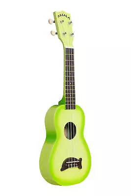 Makala Dolphin Series Soprano Ukulele Green Apple Burst • $59.99