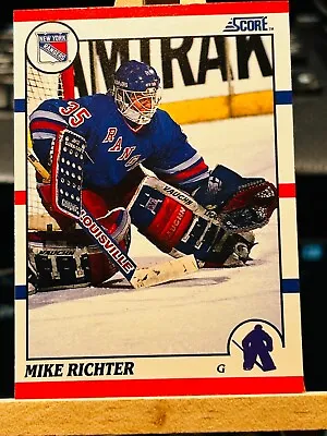 Mike Richter 1990 Score #74 Rookie Card • $1