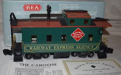 Aristocraft REA No. 42105 Railway Express Agency Caboose - G Scale In Box • $39.99
