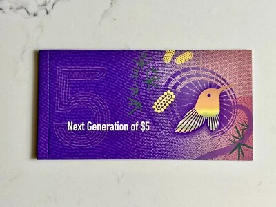 $8.50 • Buy Australia 2016 Queen Elizabeth Ii Polymer Note Uncirculated In Folder Next Gen