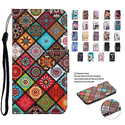 For Oppo Narzo 20a/K10/F1s/Find X5 Flip Wallet Holder Phone Cover Leather Case • $9.45