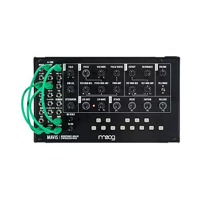 MOOG Mavis - Standalone Semi-Modular Analog Synthesizer Kit With Keyboard; An... • $301.09