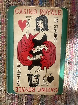 James Bond Casino Royale Ian Fleming 1957 Edition Book • £2850