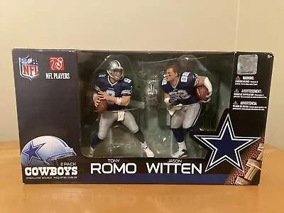 MCFARLANE NFL 2009 Dallas Cowboys Tony Romo & Jason Witten No Helmet 2-Pack   • $119.99