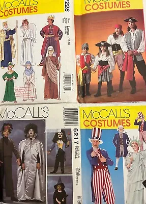 McCall's Costumes / Fancy Dress Sewing Pattern. Adults & Children. New • £4.90