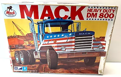 MPC 1:25 Scale Mack DM 800 Heavy Duty Truck Vintage Sealed Inside Model Car • $74.99