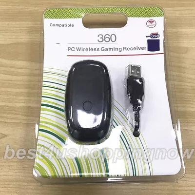 NEW PC Wireless Controller Gaming Receiver Adapter For Microsoft XBOX 360 Buy • $32.99