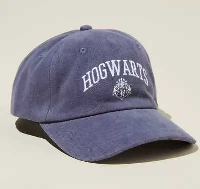 Harry Potter Hogwarts School Baseball Cap Hat Adjustable Tuck Strap With Slide • $11.97