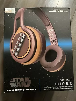 SMS Street By 50 Star Wars 2nd Edition Cheebacca Headphones By SMS Aud • $85