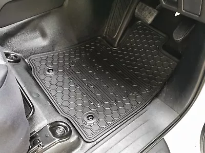 All Weather Rugged Rubber Floor Mats Suitable For Toyota Hilux 15-23 OE Shape • $79.95