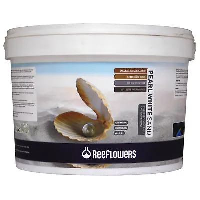 Reeflowers Pearl White Sand 7kg / 25kg Bucket Substrate Aquarium Fish Tank • £21.70