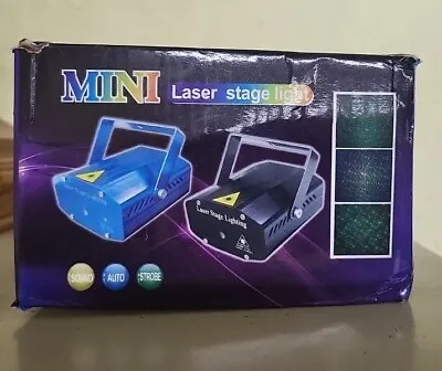 Mini Laser Stage Light - 1000+ Laser Beam Effects • $9