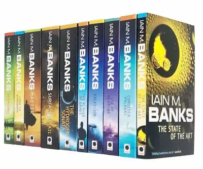 Iain M Banks Culture Series - 10 Books • £79.99