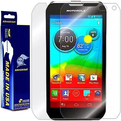 ArmorSuit MilitaryShield Motorola Photon Q 4G LTE Screen + Full Body Skin USA • $17.45