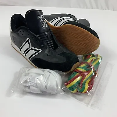 Macbeth Rinndel W Shoes Size 8 Black & White Two Pairs Of Laces Included TK6980 • $130.95