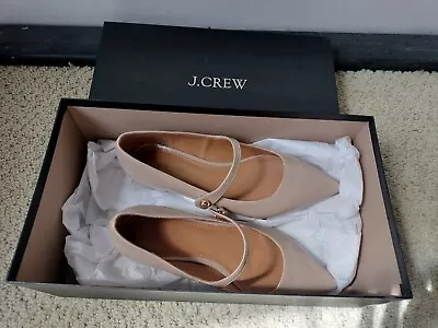 JCrew Pointy Toe Patent Mary Jane Flats Size 5 1/2 • $34.54