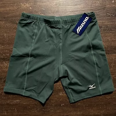 Mizuno Green  Spandex Shorts Volleyball New With Tags XL Extra Large • $9.99