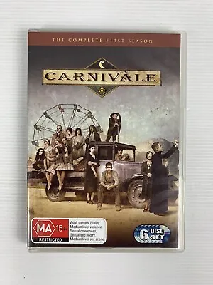 £10.24 • Buy CARNIVALE Complete Season 1 DVD TV Series R4 Near Mint Discs Free Tracked Post 