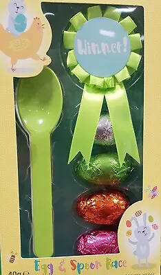 Kids Egg And Spoon Race Game Set Children Party School Fun Toy Game Gift  • £14.90