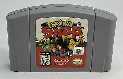 Pokemon Snap (Nintendo 64 1999) N64 Authenthic Cart Only Tested Free Ship • $21.95