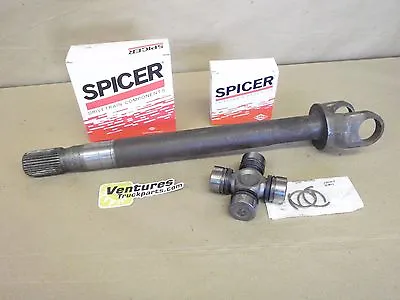 Inner Axle Shaft W/ New U Joint Dodge 1/2 Ton Dana 44 Rh Passenger Short Side • $152.01