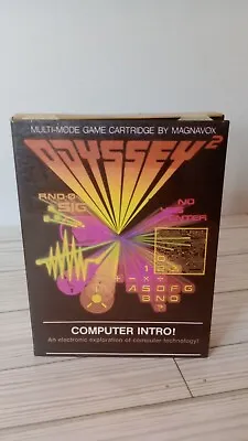 Magnavox Odyssey 2 Computer Intro! Cartridge - In Box - No Manual • $35.99