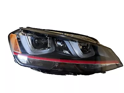 Fit Volkswagen Golf Gti 2014-2017 Right Curve Led Headlight Head Light Lamp • $999.89