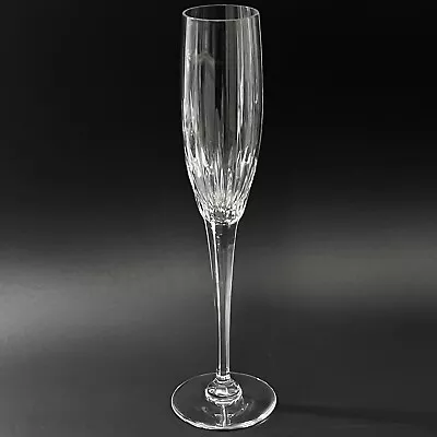 Mikasa ARCTIC LIGHTS Lead Crystal Tall Champagne Flute Glass 10.75  Slovenia • $29.95