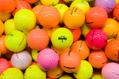 50 Mixed Colour Golf Balls Near Mint & AAA / Standard Grade. • $39.95