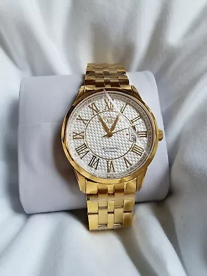 £799 • Buy ANDRE BELFORT  Le Maitre Gold-tone & White Luxury Watch
