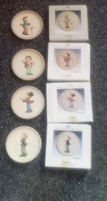 Hummel Goebel Miniature Collector Plates 1984-87 In Box Music • $8.99