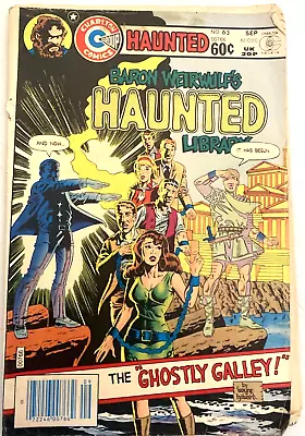 Haunted # 63.  September 1982. Wayne Howard-cover. Low Grade. Charlton Comics. • £2.99