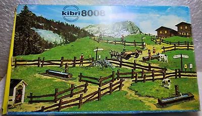 KIBRI HO 1:87 8008 FARM CATTLE FENCE Model Kit N Scale Vintage • $15.98