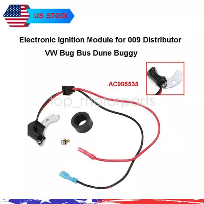 New Electronic Ignition Module For 009 Distributor VW Bug Bus Dune Buggy US • $22.22