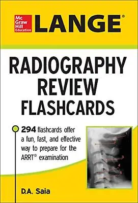 LANGE Radiography Review Flashcards (RAD TECH) • £47.40