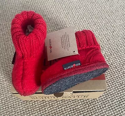 Haflinger Child Karl Slippers - Size 2 - New • £10