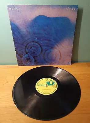 Pink Floyd Meddle 1975 Harvest Records Gate Fold Vinyl LP • $30