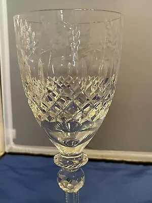 Vintage Rogaska Queen Cut Crystal Gallia Water Wine Glasses: Set Of 6 • $90