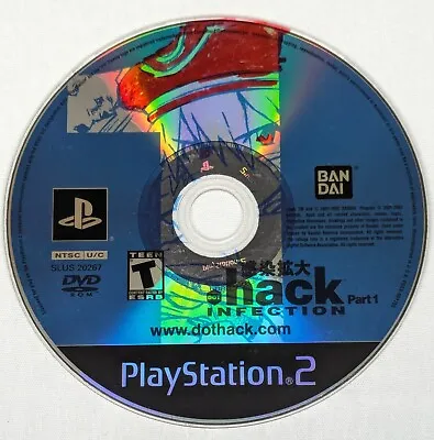 Dot .hack Part 1: Infection PlayStation 2 PS2 - Does Not Play  - Scratched • $9.99