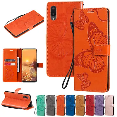 For Samsung J4 J6 Plus J5 J6 J9 J8 3D Pattern PU Leather Flip Wallet Case Cover • $12.64