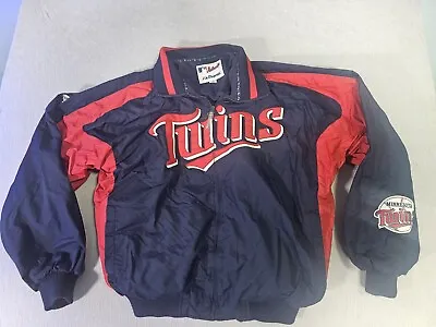 Minnesota Twins MLB Basketball Majestic Jacket Size XL • $50