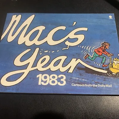 £9.99 • Buy Macs Year Of 1983 Daily Mail Cartoon Booklet Sketches 