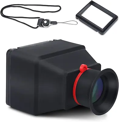 LCD Viewfinder 3.2inch 3X Camera Viewfinder Foldable Camera Screen Sunshade For • £15.86