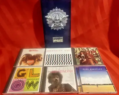 Lot 7 Classic/Rock CDs (PoliceHeartTom PettyHendrixKnopflerBarone) Mint/NM • $15.50