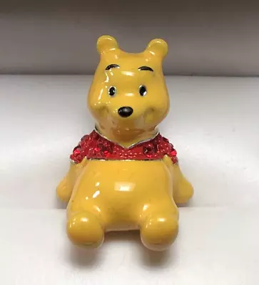 Disney Arribas Brothers Swarovski® Crystal Jeweled Mini Figurine Winnie The Pooh • $89.95