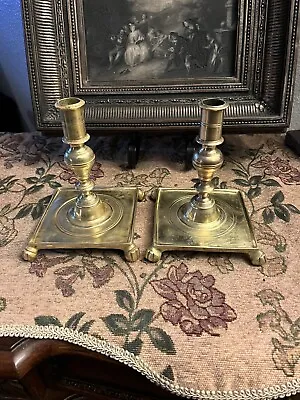 Virginia Metalcrafters Brass Candlestick Colonial Williamsburg CW16-5 Vintage • $140