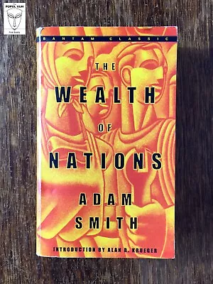 Adam Smith - The Wealth Of Nations; Non-fiction Paperback Classic Book; • $15