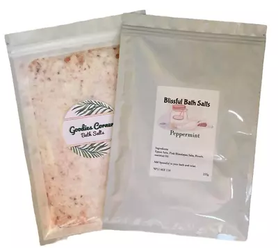 Goodies Blissful Scented Bath Salts 225g Natural Ingredients • £6.89